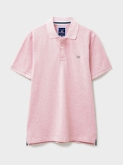 Crew Clothing Company Pink Classic Pique Polo Shirt - Image 5 of 5