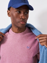 Crew Clothing Company Pink Classic Crew Neck T-Shirt - Image 4 of 5