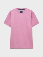 Crew Clothing Company Pink Classic Crew Neck T-Shirt - Image 5 of 5