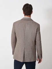 Crew Clothing Wool-Blend Tweed Blazer - صورة 2 من 5