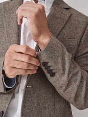 Crew Clothing Wool-Blend Tweed Blazer - صورة 4 من 5