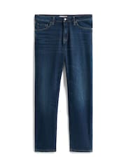 Tommy Hilfiger Blue High Rise Straight Leg Jeans - Image 5 of 5