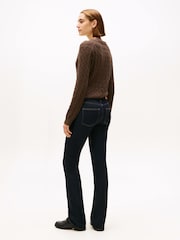 Tommy Hilfiger Black Mid Rise Bootcut Jeans - Image 2 of 5