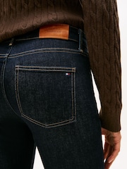 Tommy Hilfiger Black Mid Rise Bootcut Jeans - Image 4 of 5