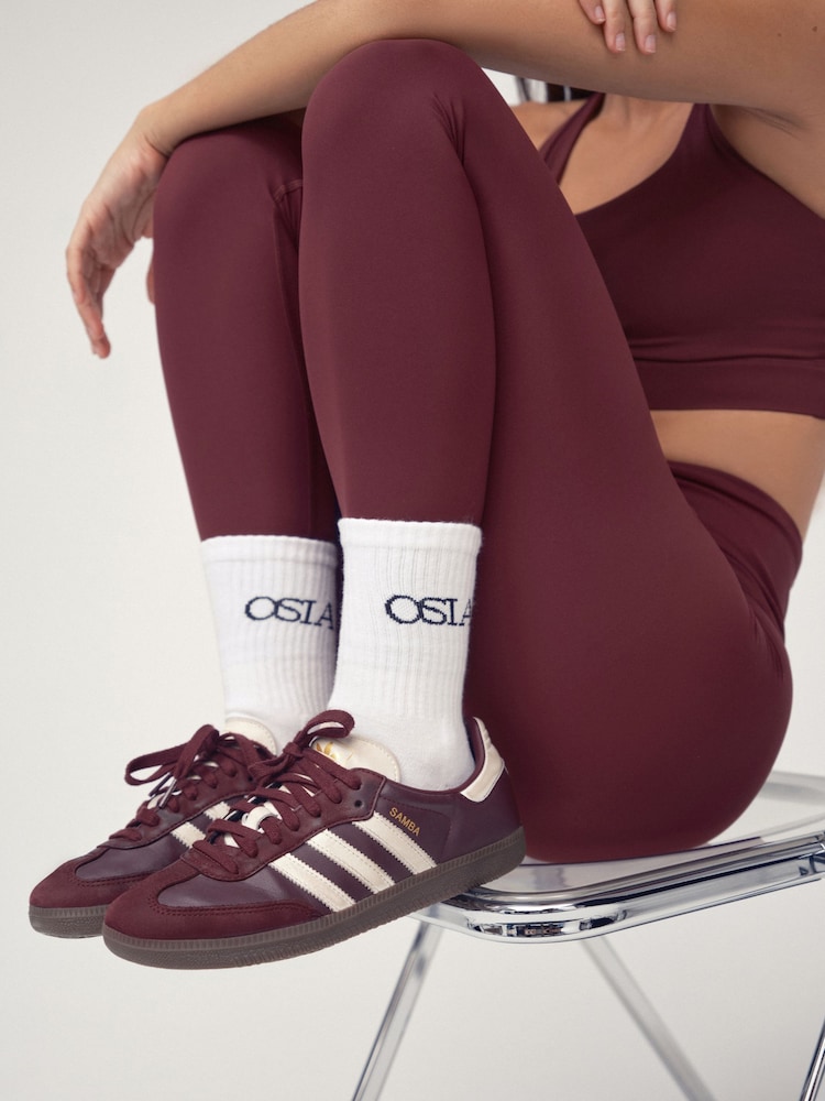 OSIA Black/White Socks 2 Pack - Image 1 of 7