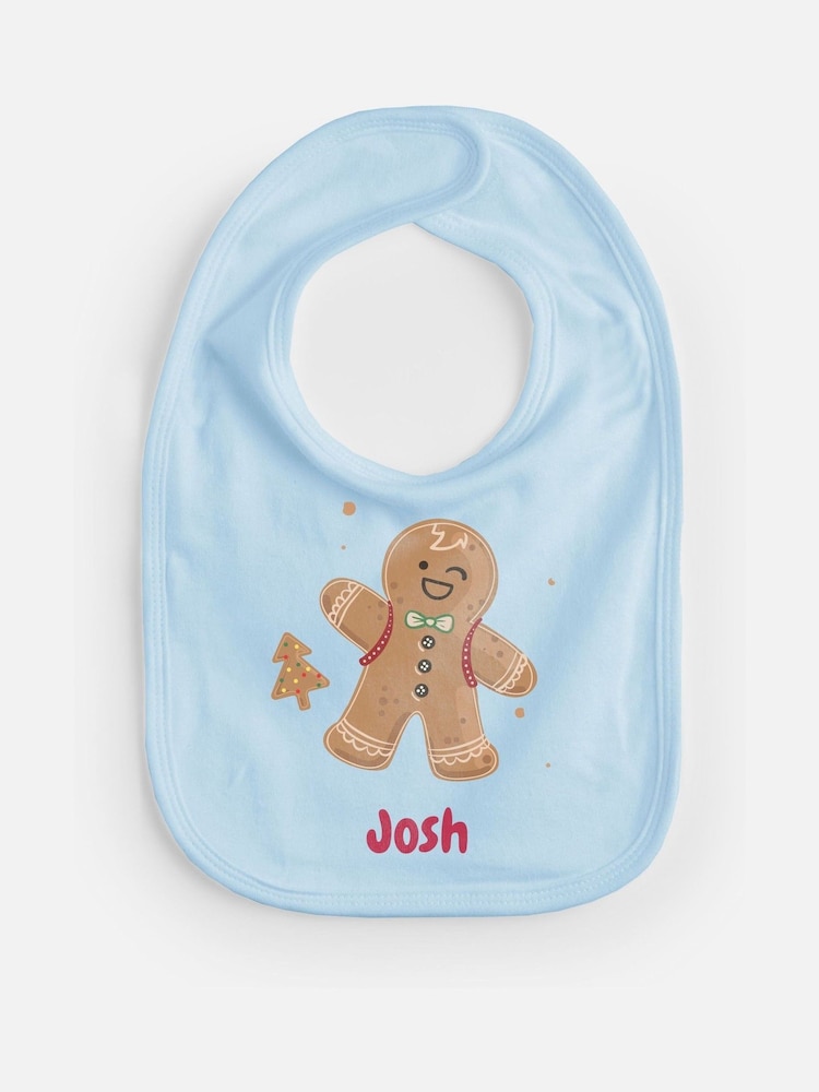 Personalised Christmas Bibs by Stitch Style - Image 1 of 4 Personalised Christmas Bibs by Stitch Style - Image 1 of 4