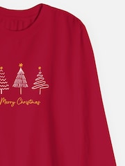 Personalised Unisex Christmas Tree Sweatshirt by Stitch Style - Image 3 of 3