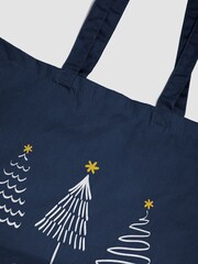 Personalised Christmas Tote Bag by Stitch Style - Image 3 of 3