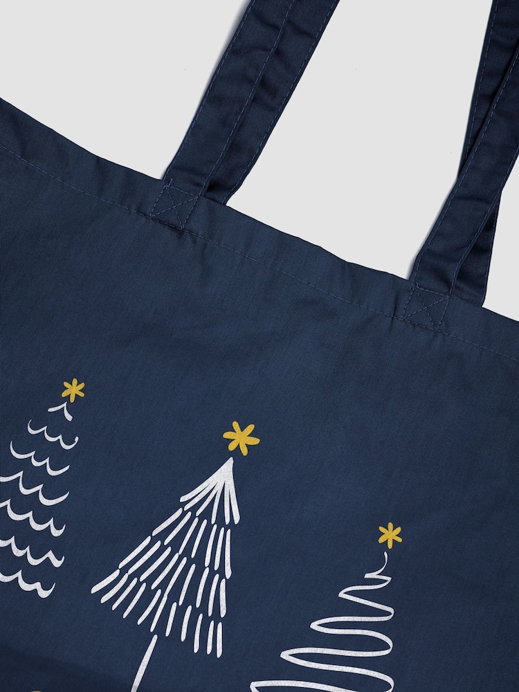 Personalised Christmas Tote Bag by Stitch Style - Image 3 of 3