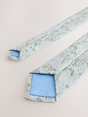 Light Green Tie and Pocket Square Set - Image 3 of 4