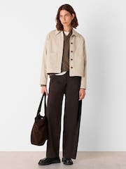 Whistles Nude Mia Pocket Detail Jacket - Image 3 of 4