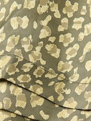 Whistles Green Petite Leopard Viscose Midi Dress - Image 5 of 5