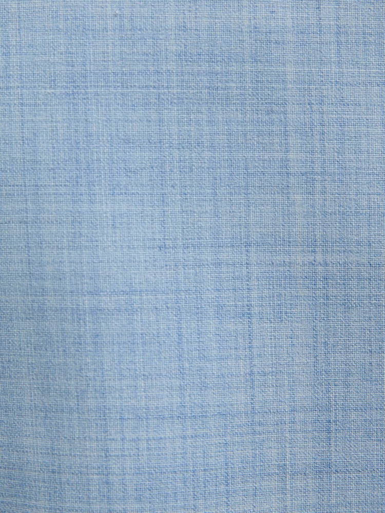 Light Blue N.Premium Wool Blend Motionflex Marl Texture Suit Waistcoat - Image 10 of 10