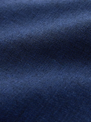 Navy N.Premium Linen Blend Texture Suit Waistcoat - Image 8 of 8