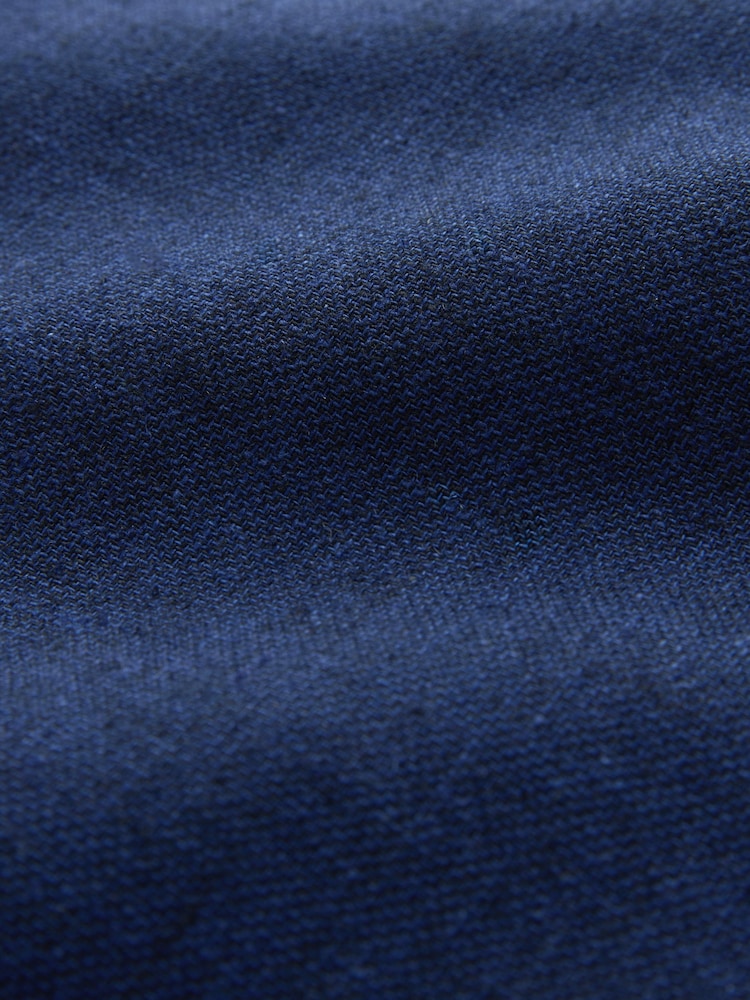 Navy N.Premium Linen Blend Texture Suit Waistcoat - Image 8 of 8 Navy N.Premium Linen Blend Texture Suit Waistcoat - Image 8 of 8