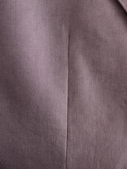Mauve Purple N.Premium Tailored Fit 100% Linen Suit Jacket - Image 10 of 14