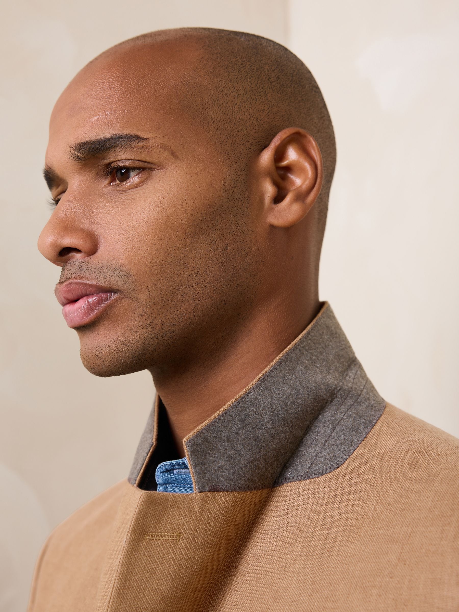Buy Toffee Brown Tailored Fit N. Premium Linen Blend Texture Suit