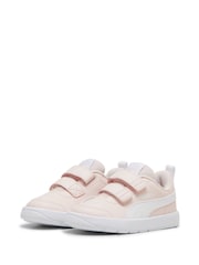Puma Pink Courtflex V3 Baby Unisex Sneakers - Image 1 of 6