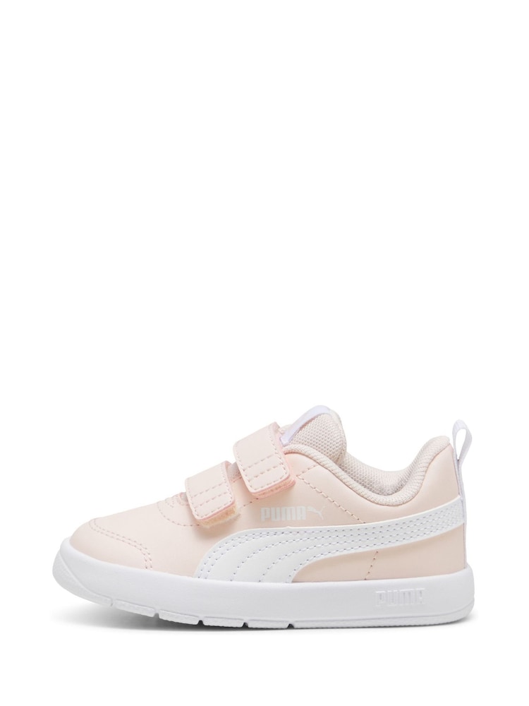Puma Pink Courtflex V3 Baby Unisex Sneakers - Image 2 of 6