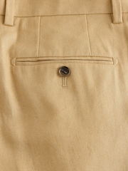 Желтый - N.Premium Tailored Fit Linen Cotton Suit Trousers - Изображение 10 10