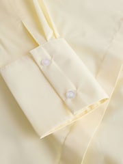 Buttermilk Yellow Fitted Stretch Essential Long Sleeve Shirt - Image 9 of 9