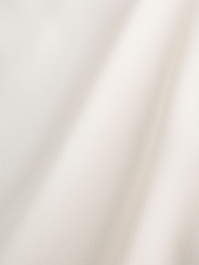 Ecru Short Sleeve Overhead V-Neck Blouse - Image 4 of 4