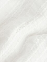 Ecru Textured Long Sleeve Bardot Blouse - Image 4 of 6