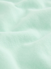 Aqua Blue Sweatshirt & Cycle Shorts Set (3mths-7yrs) - Image 8 of 9