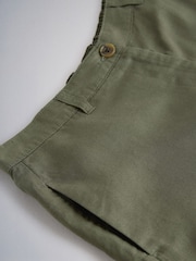 The Set 3 Pack Lightweight Shorts Chocolate Brown/Khaki Green/White - Image 9 of 10