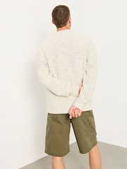 FatFace Oatmeal Woolacombe Henley - Image 3 of 7