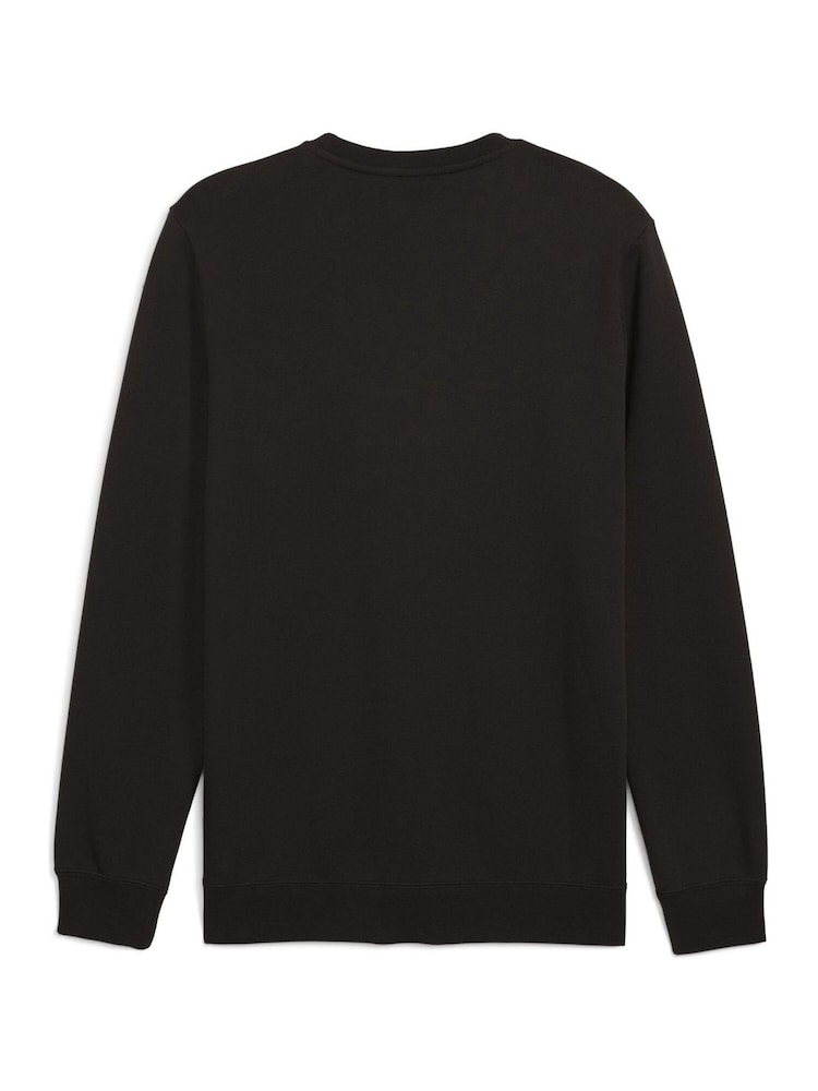 Svart - Puma Essentials Small No. 1 Logo Crew Neck Sweatshirt - Bilde 2 av 2