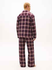 Tommy Hilfiger Blue Original Flannel Relaxed Pyjamas - Image 2 of 6