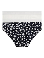 Tommy Hilfiger Blue Signature Print Briefs 2-Pack - Image 2 of 2
