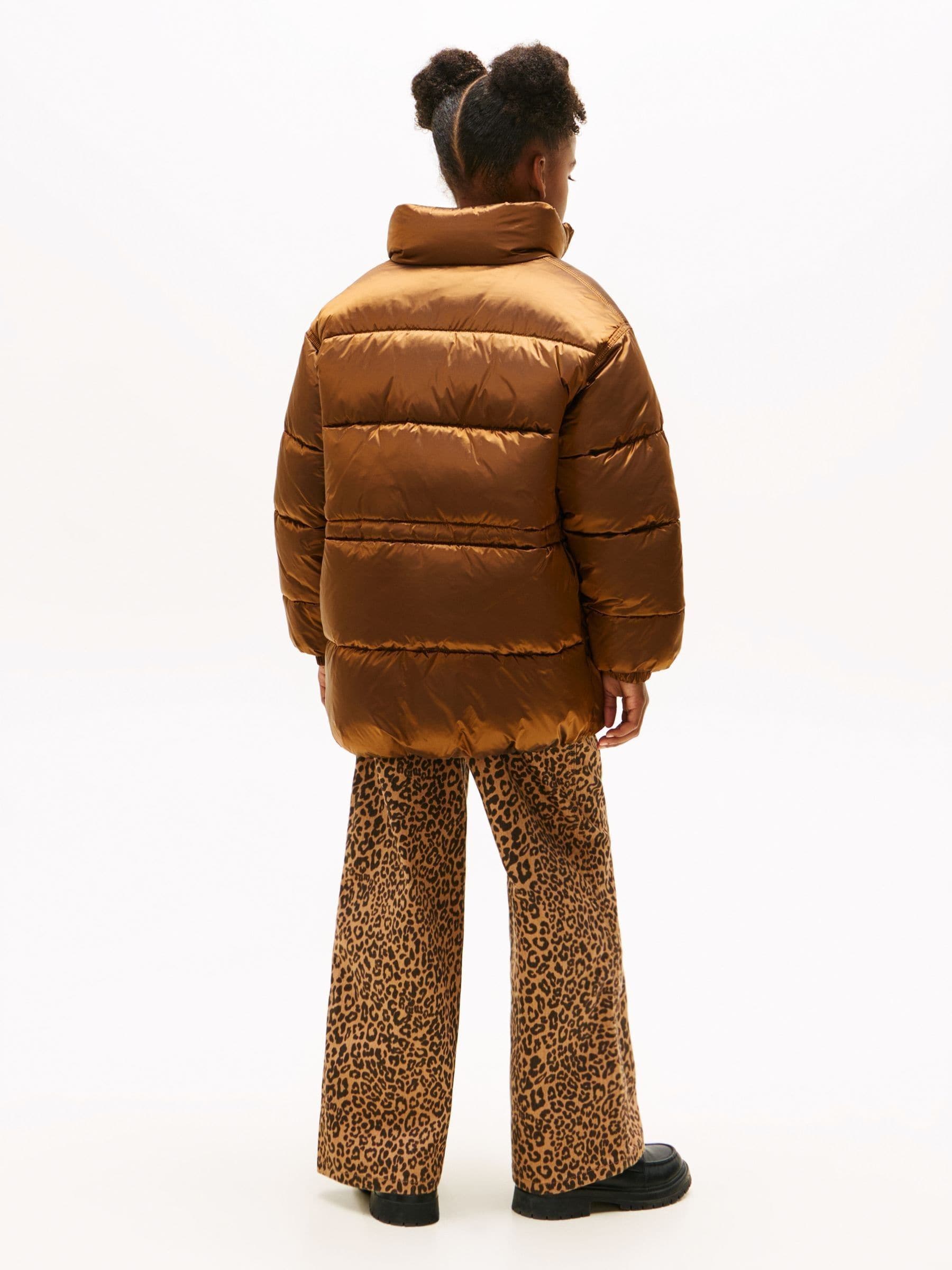 美品　theoryLTFeather Nylon StandCLR Puffer Buy Tommy Hilfiger Brown Shiny Relaxed Puffer Jacket from Next Canada
