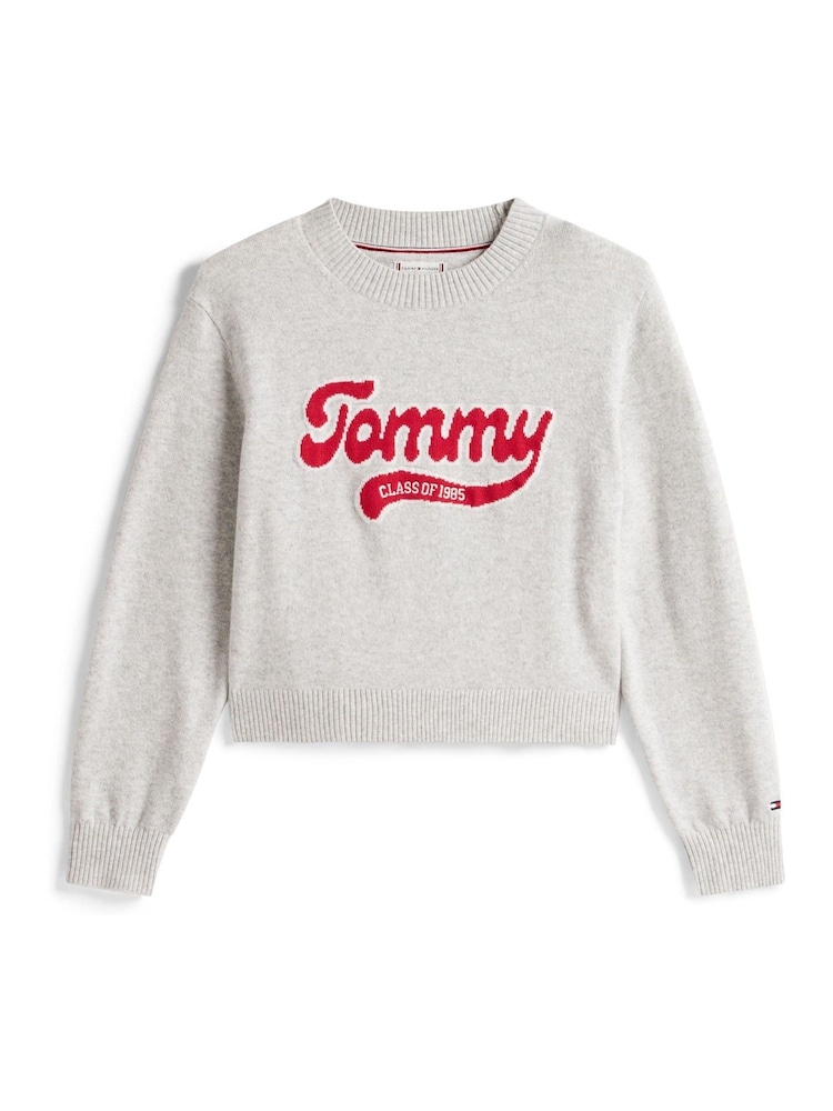 Tommy Hilfiger Varsity Intarsia Logo Jumper - Imagen 5 de 5