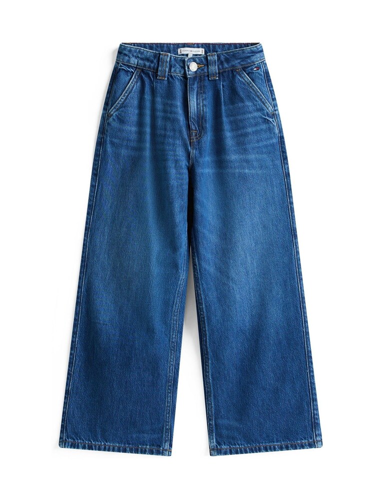 Tommy Hilfiger Blue Mabel High Rise Pleated Wide Leg Jeans - Image 5 of 5 Tommy Hilfiger Blue Mabel High Rise Pleated Wide Leg Jeans - Image 5 of 5