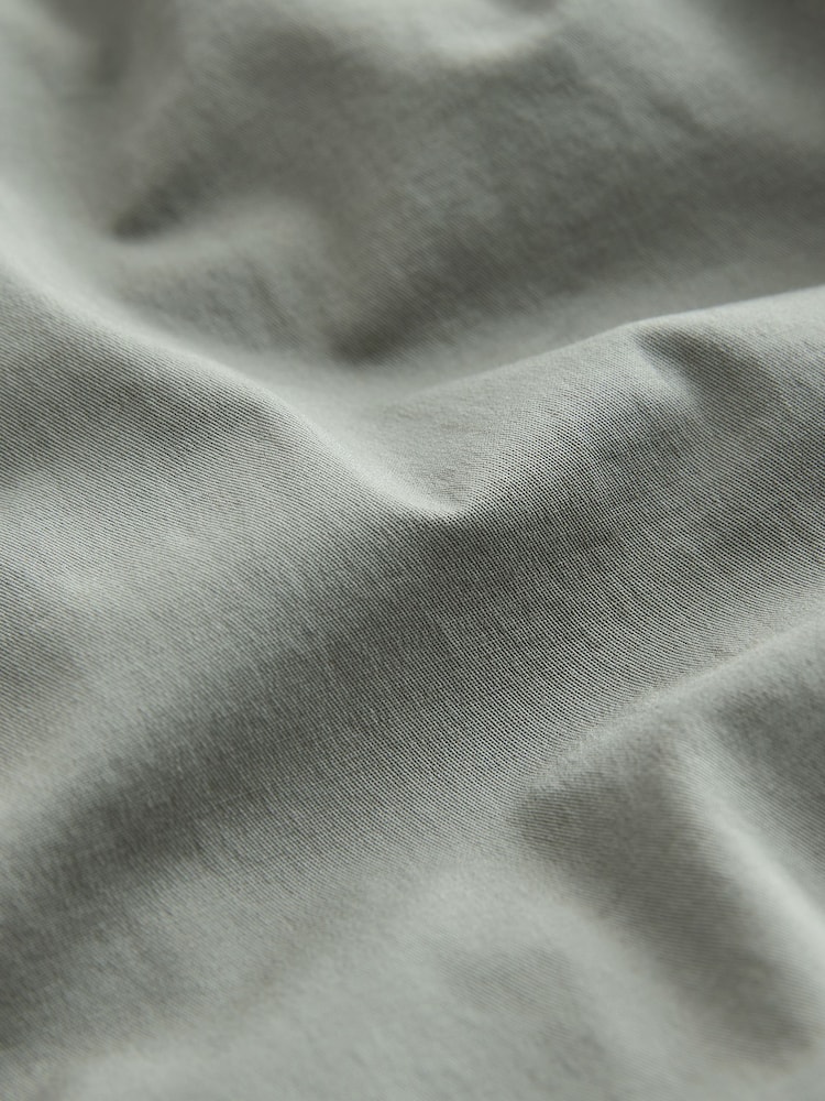 Sage Green Regular Tapered Fit Cotton Stretch Cargo Trousers - Image 2 of 4