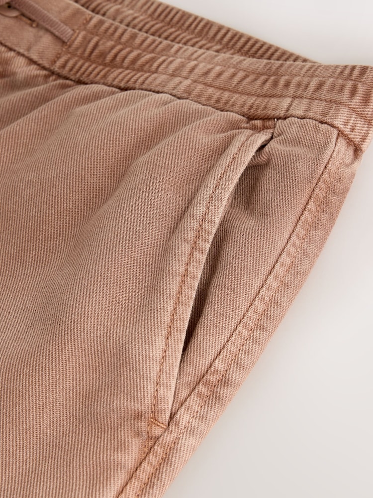 Naranja quemado - Authentic Washed Elasticated Trousers - Imagen 10 de 10