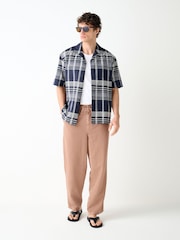 Naranja quemado - Authentic Washed Elasticated Trousers - Imagen 2 de 10