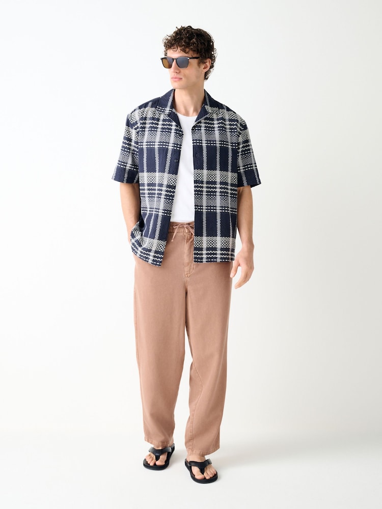 Naranja quemado - Authentic Washed Elasticated Trousers - Imagen 2 de 10