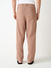 Naranja quemado - Authentic Washed Elasticated Trousers - Imagen 3 de 10