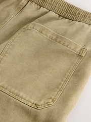 Amarillo mostaza - Authentic Washed Elasticated Trousers - Imagen 10 de 10