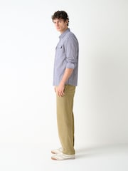 Amarillo mostaza - Authentic Washed Elasticated Trousers - Imagen 3 de 10