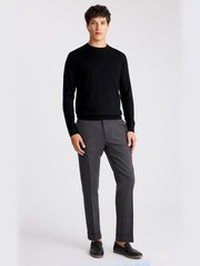 MOSS Crew-Neck Black Jumper - Image 2 of 3