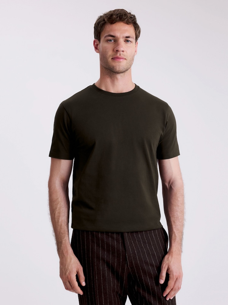 MOSS Marl Crew Neck T-Shirt - Image 1 of 3