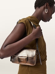 AllSaints Yellow Jupiter Xbody Bags - Image 8 of 9