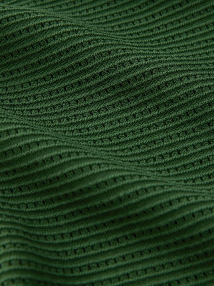 Vert/Blanc - Ensemble chemise et short en maille texturée 2 Pack - Image 9 sur 9