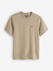 Barbour® Natural Mens Sports T-Shirt - Image 1 of 1