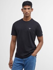 Barbour® Black Essential T-Shirt - Image 1 of 7
