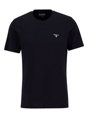 Barbour® Black Essential T-Shirt - Image 6 of 7